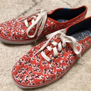 Floral Print Keds